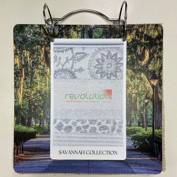 Savannah Outdoor Collection Sample Handle - - Revolution Upholstery Fabric