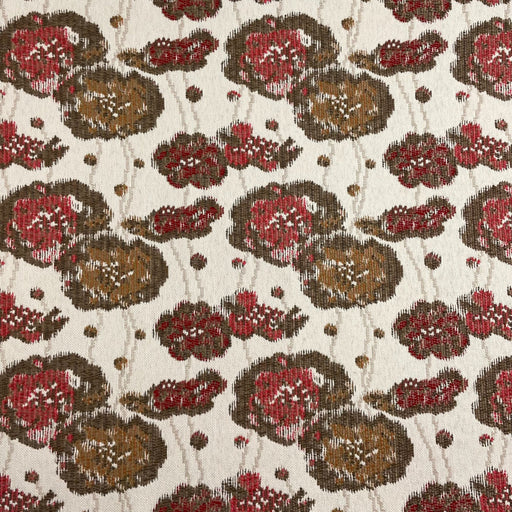 Lily Pond - Performance Upholstery Fabric -Discontinued - Yard / Crimson - Revolution Upholstery Fabric